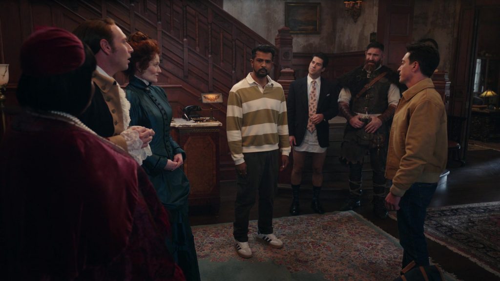 Adidas Samba sneakers in Ghosts S05E06 “Planes, Shanes and Automobiles” (2025) (Image 2)
