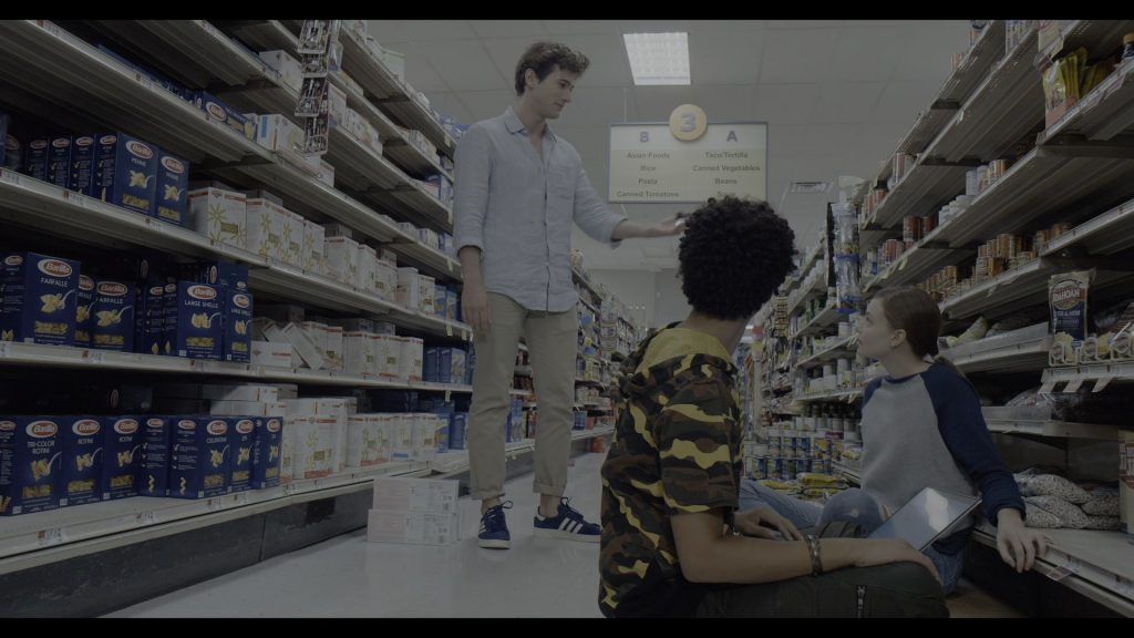 Adidas Shoes Worn by Alex Fitzalan and Barilla Pasta in The Society – Season 1, Episode 2, Our Town (2019) (Image 1)