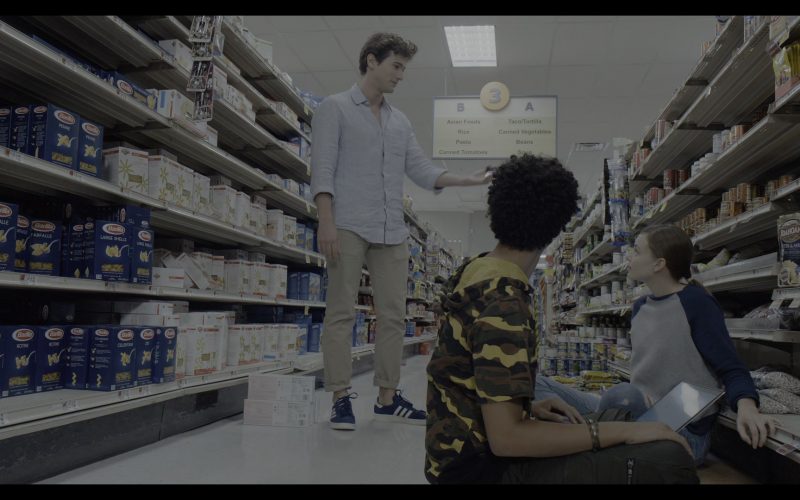 Adidas Shoes Worn by Alex Fitzalan and Barilla Pasta in The Society – Season 1, Episode 2, Our Town (2019) (Image 1)