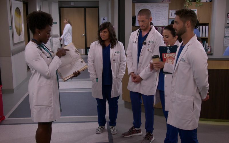 Adidas Shoes Worn by Lucas Neff as Dr. Caleb Sommers in Carol's Second Act – Season 1, Episode 2, You Give Me Fever (2019) (Image 1)
