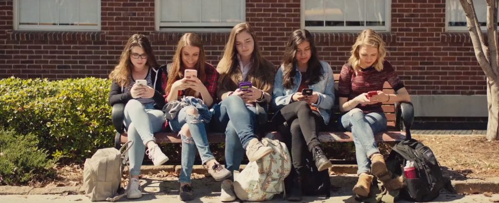 Adidas Shoes and Apple iPhone Smartphones in Love, Simon (2018) (Image 1)