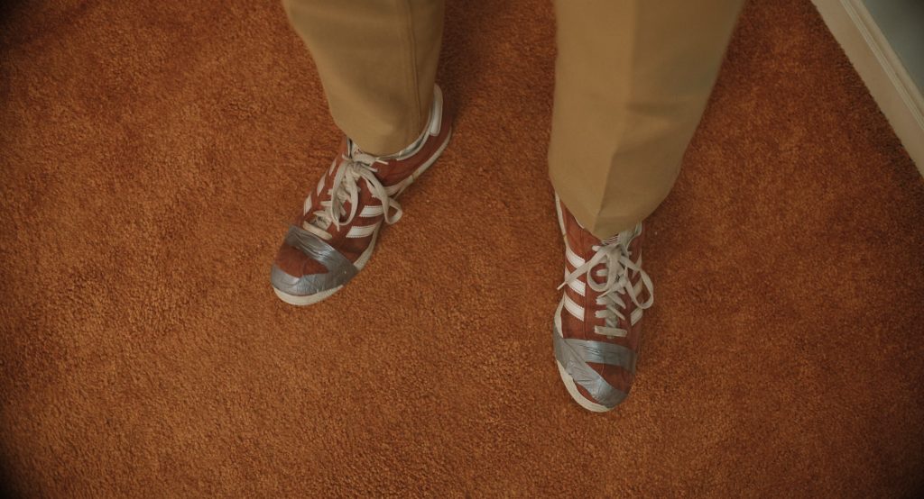 Adidas Shoes in Government Cheese S01E01 “The Gospel of Kenny Sharp” (2025) (Image 2)