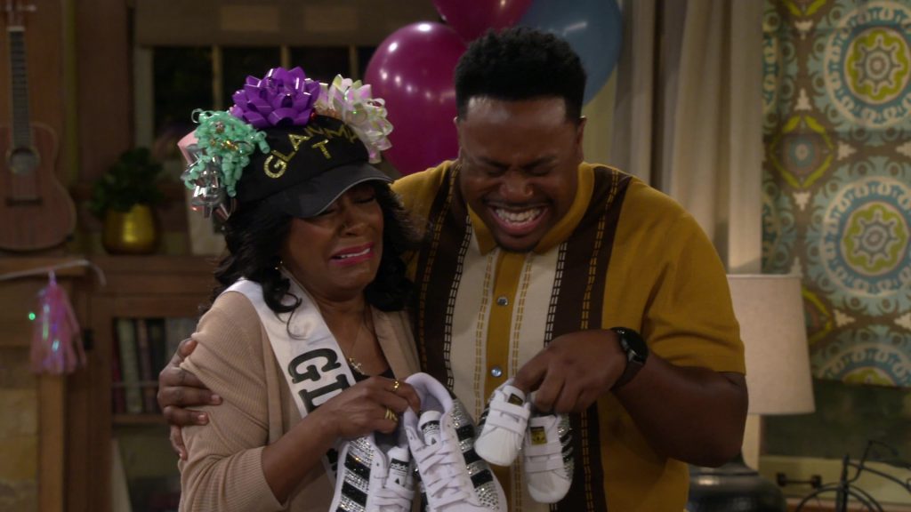 Adidas Shoes in The Neighborhood S06E08 “Welcome to the Baby Shower” (2024) (Image 6)