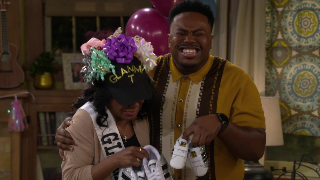 Adidas Shoes in The Neighborhood S06E08 “Welcome to the Baby Shower” (2024) (Image 7)