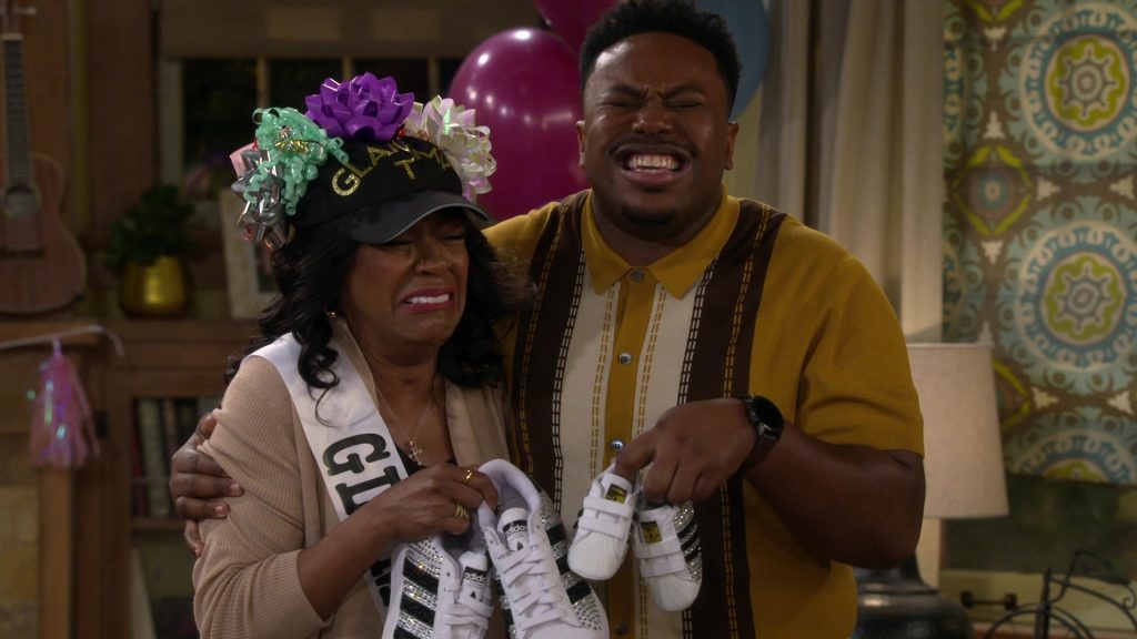 Adidas Shoes in The Neighborhood S06E08 “Welcome to the Baby Shower” (2024) (Image 8)
