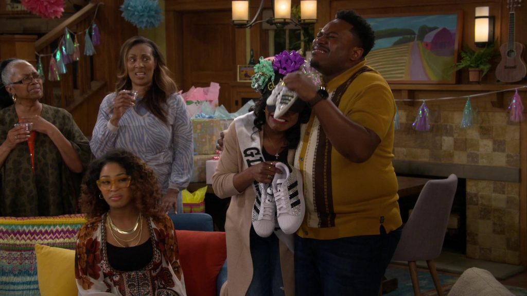 Adidas Shoes in The Neighborhood S06E08 “Welcome to the Baby Shower” (2024) (Image 9)