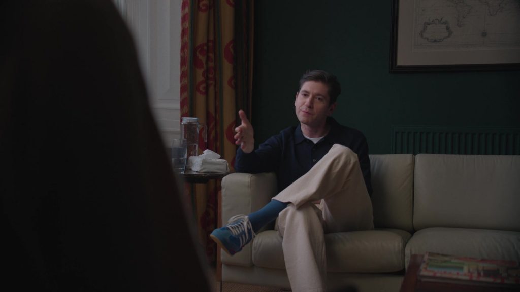 Adidas Shoes in Too Much S01E08 “One Wedding and a Sex Pest” (2025) (Image 8)