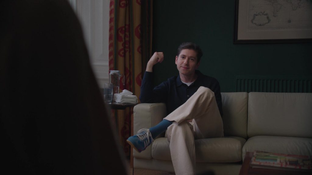 Adidas Shoes in Too Much S01E08 “One Wedding and a Sex Pest” (2025) (Image 9)