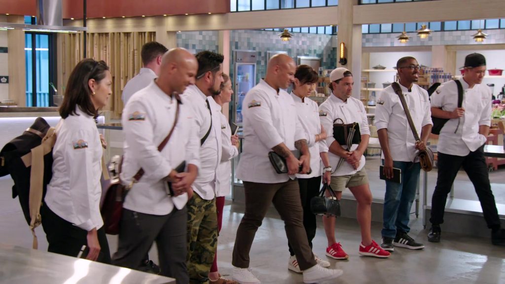 Adidas Shoes in Top Chef S23E06 “Going Whole Hog” (2026) (Image 1)