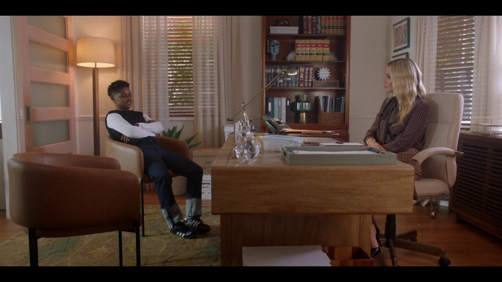 Adidas Shoes of Bre-Z as Tamia ‘Coop' Cooper in All American S05E19 “Sabotage” (2023) (Image 2)