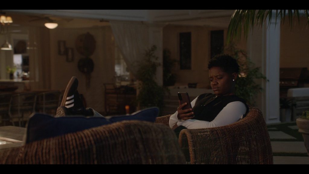 Adidas Shoes of Bre-Z as Tamia ‘Coop' Cooper in All American S05E19 “Sabotage” (2023) (Image 3)