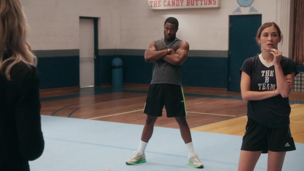 Adidas Shorts, Nike Sneakers in Stumble S01E02 “Media Day” (2025) (Image 1)