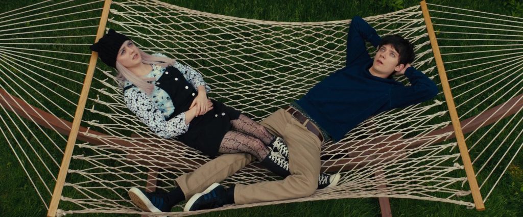 Adidas Sneakers Worn by Asa Butterfield in Then Came You (2018) (Image 1)