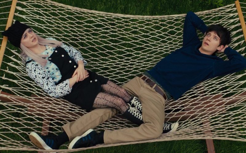Adidas Sneakers Worn by Asa Butterfield in Then Came You (2018) (Image 1)