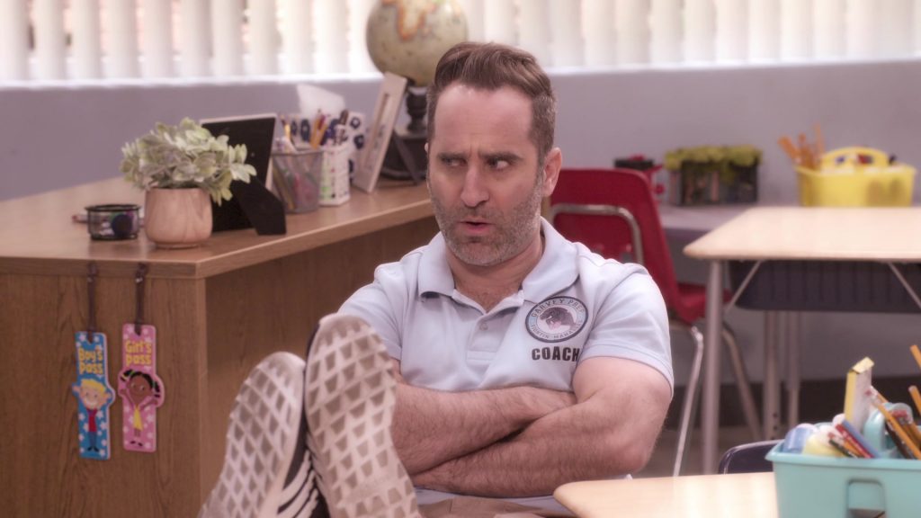 Adidas Sneakers Worn by Ben Giroux as Coach Fener in The Big Show Show S01E08 “The Big Decision” (2020) (Image 2)