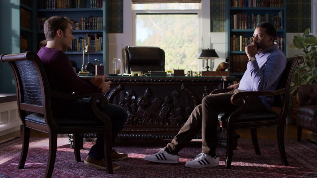 Adidas Sneakers Worn by Derek Luke as Mr. Porter in 13 Reasons Why – Season 3, Episode 8, “In High School, Even on a Good Day, It's Hard to Tell Who's on Your Side” (2019) (Image 4)