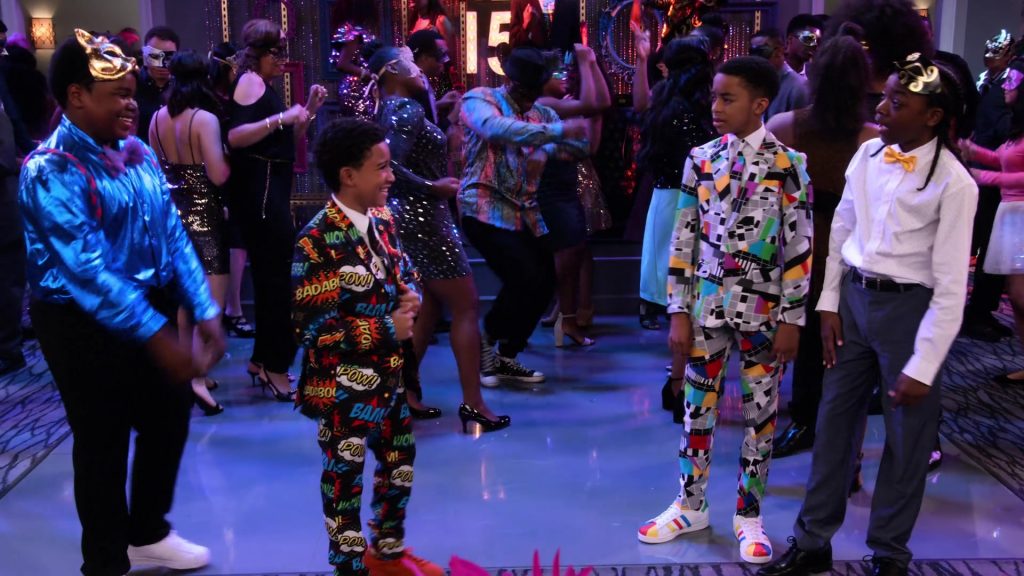 Adidas Sneakers Worn by Isaiah Russell-Bailey as Shaka McKellan in Family Reunion Season 1 Episode 20 “Remember When the Party Was Over” (2020) (Image 1)