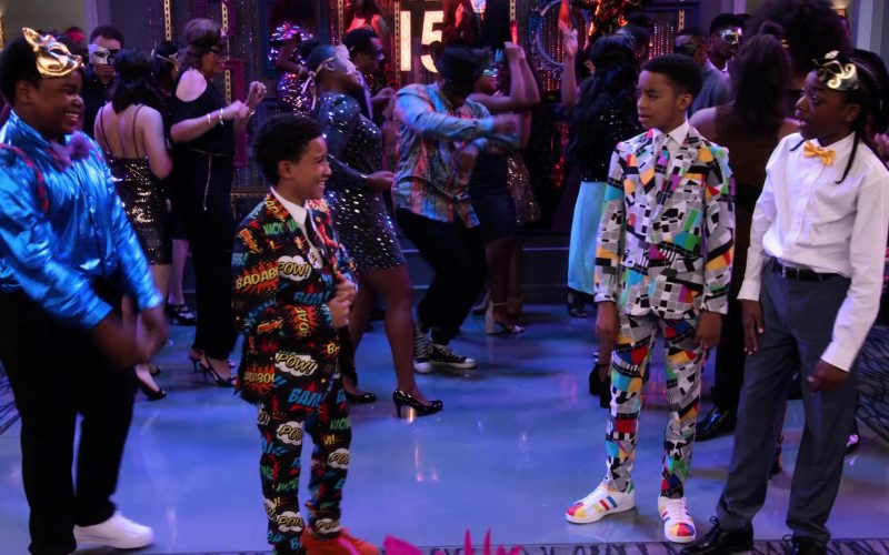 Adidas Sneakers Worn by Isaiah Russell-Bailey as Shaka McKellan in Family Reunion Season 1 Episode 20 “Remember When the Party Was Over” (2020) (Image 1)