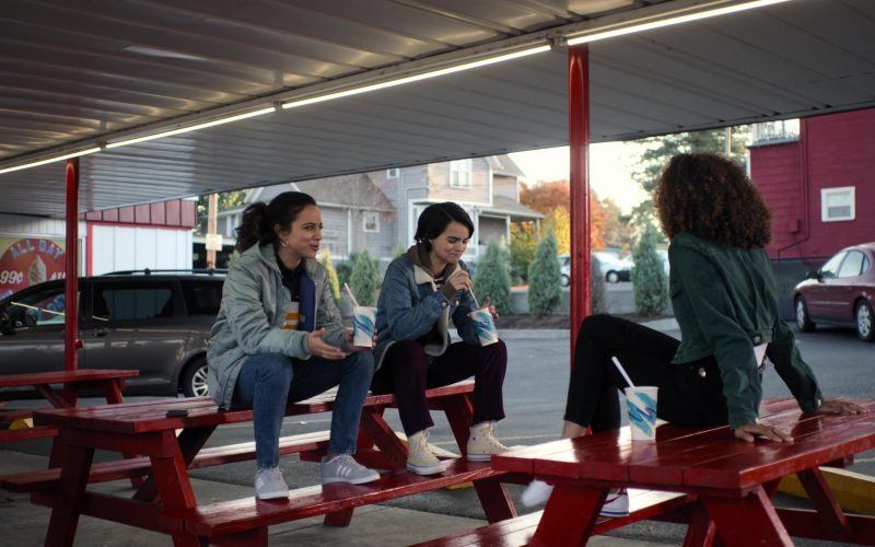 Adidas Sneakers Worn by Kiana Madeira and Converse Shoes Worn by Brianna Hildebrand in Trinkets – Season 1, Episode 5, “Big Mistake” (2019) (Image 1)
