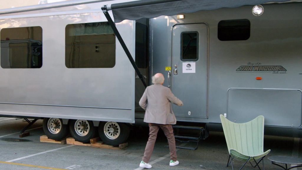 Adidas Sneakers Worn by Larry David and Star Waggons Studio Rentals in Curb Your Enthusiasm S12E06 “The Gettysburg Address” (2024) (Image 1)