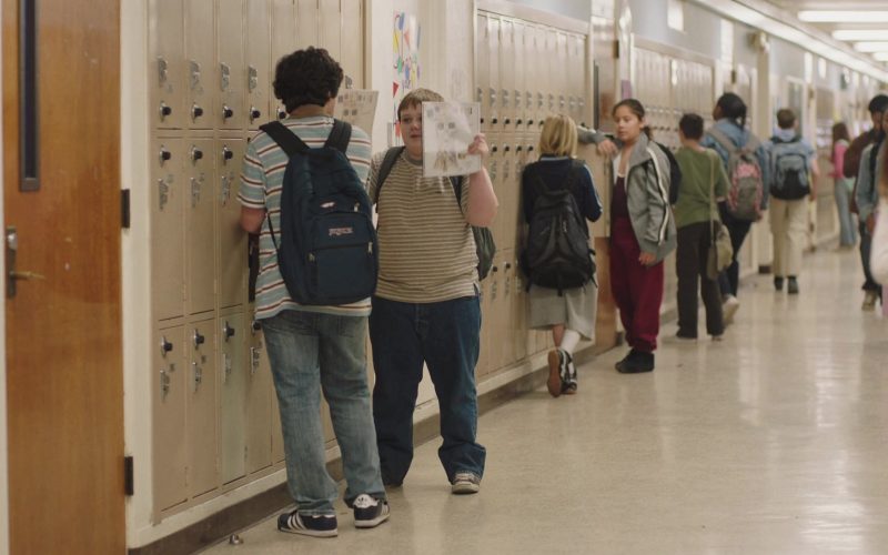 Adidas Sneakers and JanSport Backpack of Taj Cross as Sam in PEN15 S02E02 “Wrestle” (2020) (Image 1)
