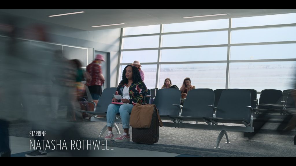 Adidas Sneakers and Louis Vuitton Luggage in How to Die Alone S01E08 (2024) (Image 2)