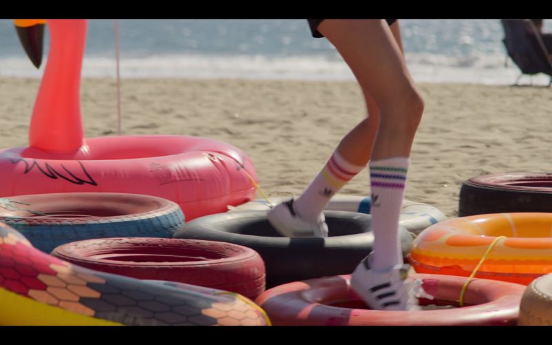 Adidas Sneakers and Socks of Breanna Yde as Gina in Malibu Rescue - The Next Wave (2020) (Image 1)