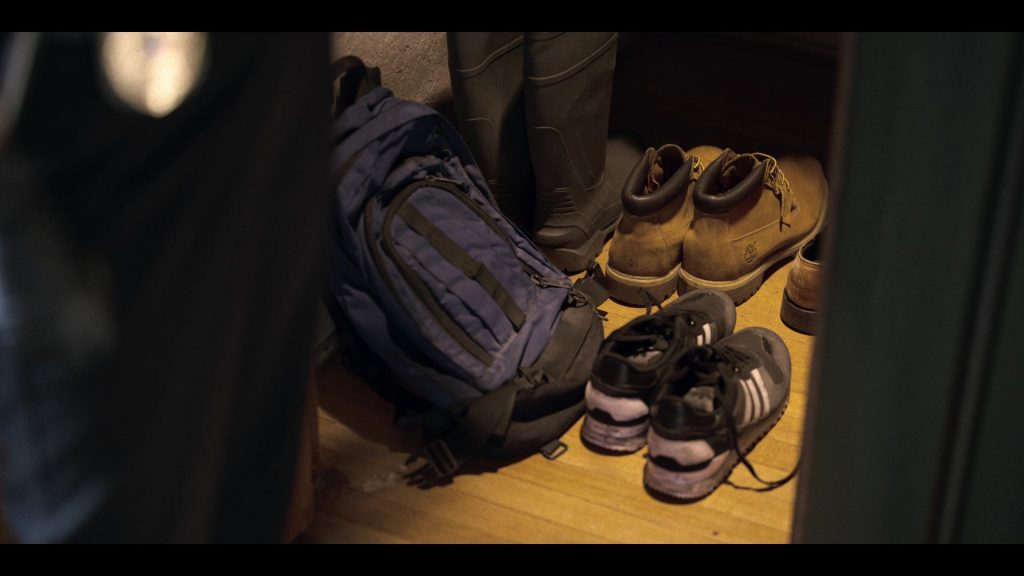 Adidas Sneakers and Timberland Boots in Unbelievable – Season 1, Episode 7 (2019) (Image 1)