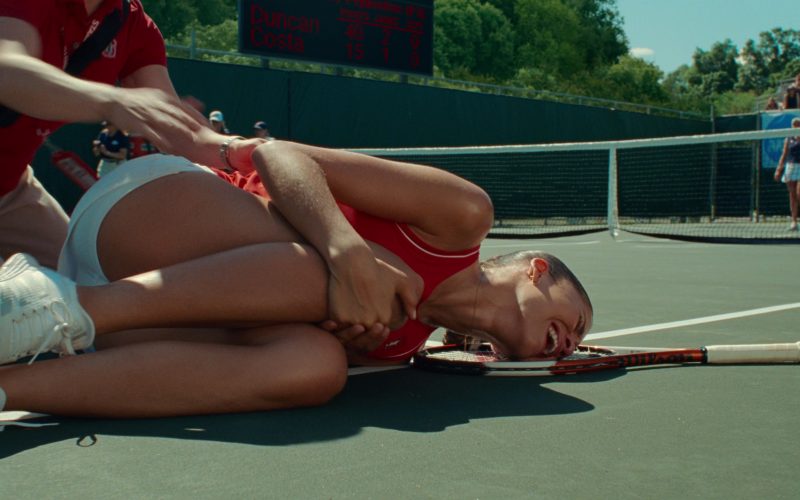 Adidas Sneakers and Wilson Tennis Racket in Challengers (2024) (Image 1)