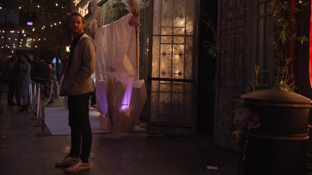 Adidas Sneakers by Connor Hines as Jeremy in Dollface Season 1 Episode 1 “Guy's Girl” (2019) (Image 1)