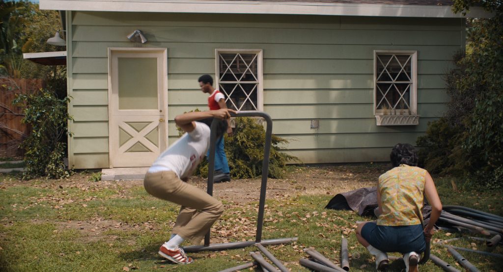 Adidas Sneakers in Government Cheese S01E04 “A Long Road Home” (2025) (Image 5)