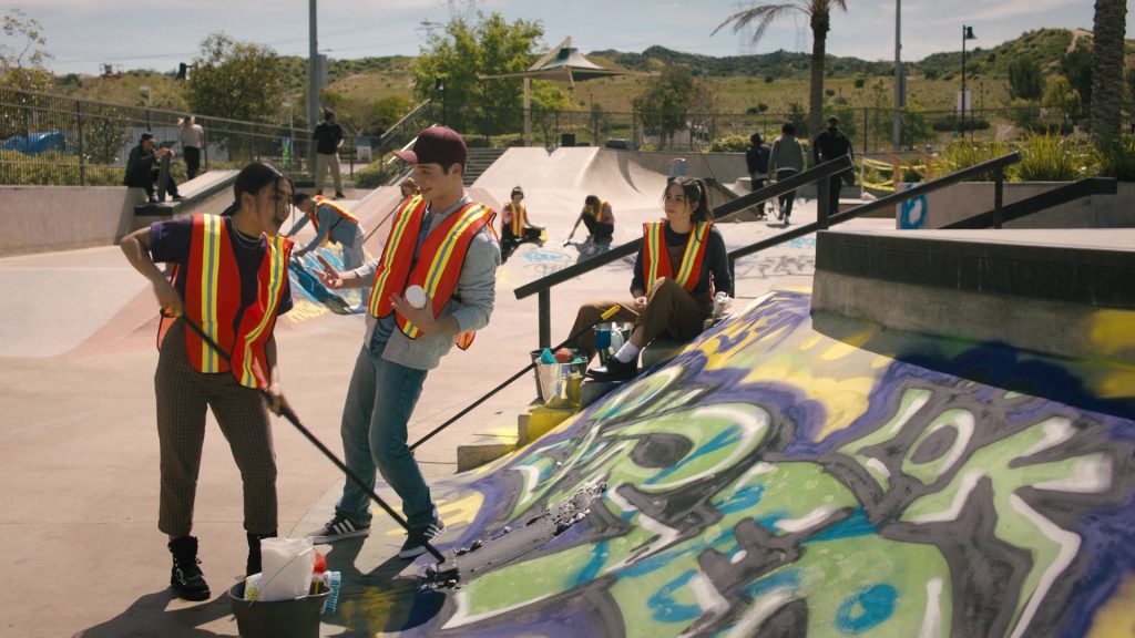 Adidas Sneakers in Light as a Feather – Season 2, Episode 2, “… Free as a Bird” (2019) (Image 2)