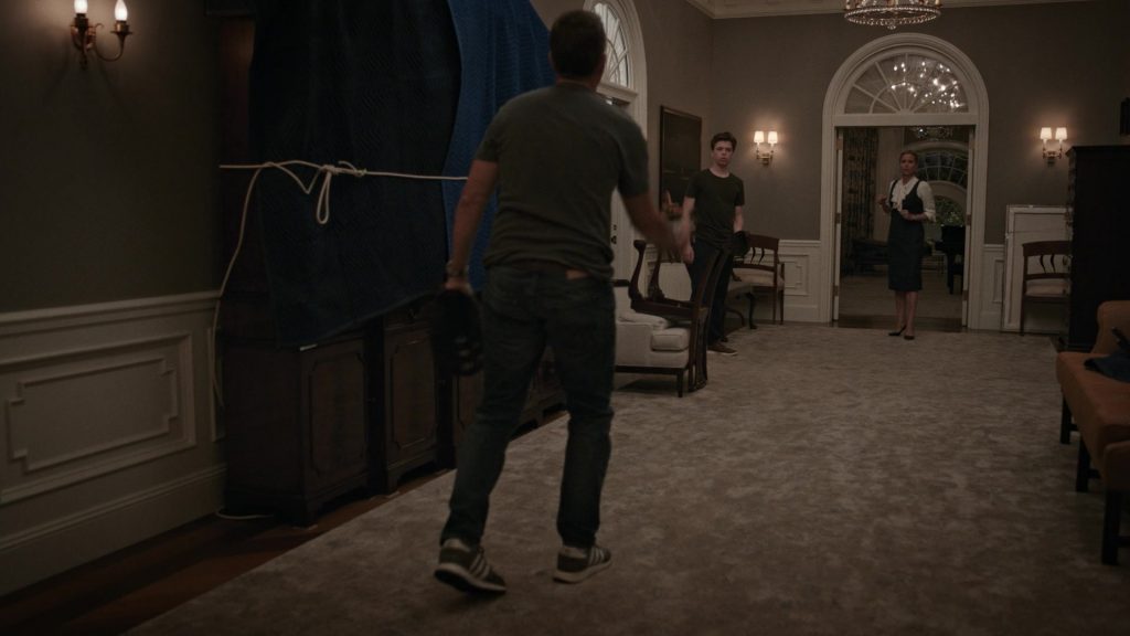 Adidas Sneakers in Madam Secretary Season 6 Episode 2 “The Strike Zone” (2019) (Image 1)