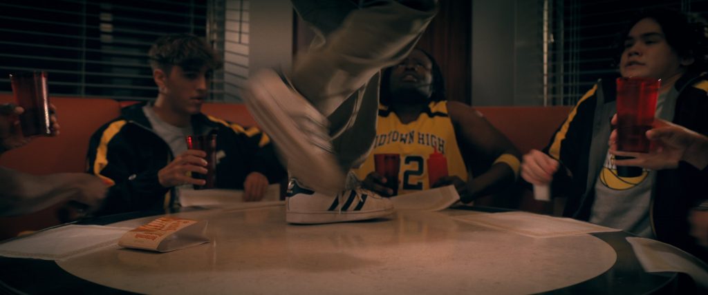 Adidas Sneakers in Madame Web (2024) (Image 4)