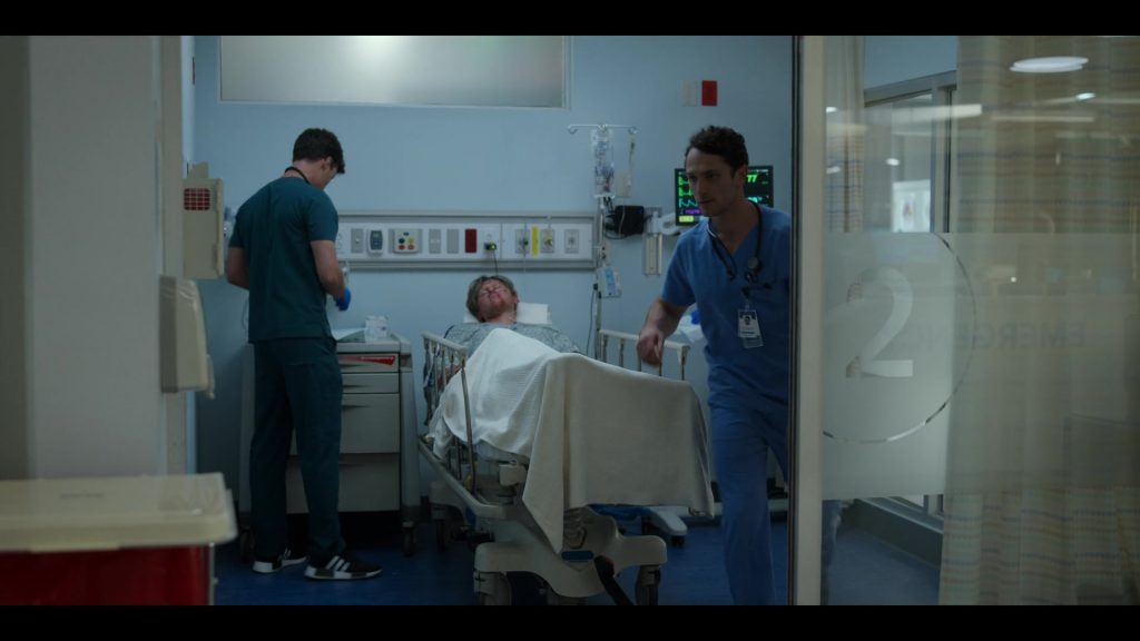 Adidas Sneakers in Pulse S01E09 “The Last Shift” (2025) (Image 1)