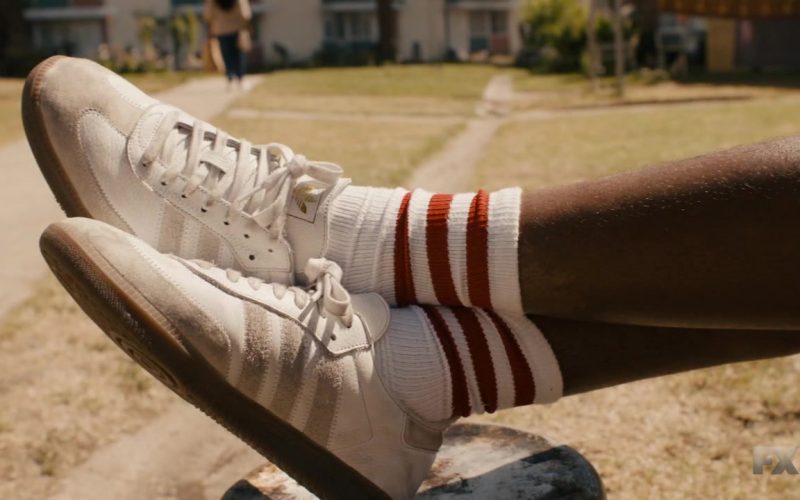 Adidas Sneakers in Snowfall – Season 3, Episode 7, Pocket Full of Rocks (2019) (Image 1)