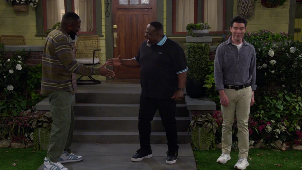 Adidas Sneakers in The Neighborhood S07E15 “Welcome to the Signature Service Loyalty Rewards Program” (2025) (Image 1)