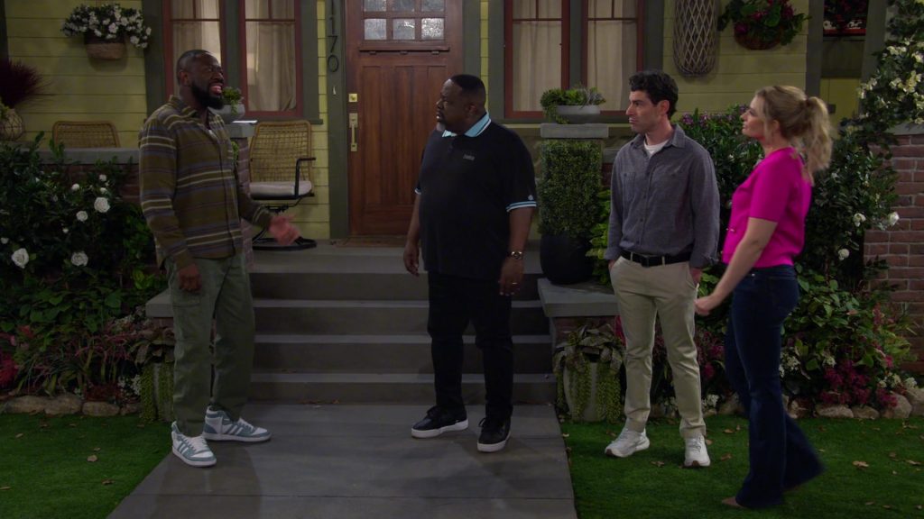 Adidas Sneakers in The Neighborhood S07E15 “Welcome to the Signature Service Loyalty Rewards Program” (2025) (Image 4)