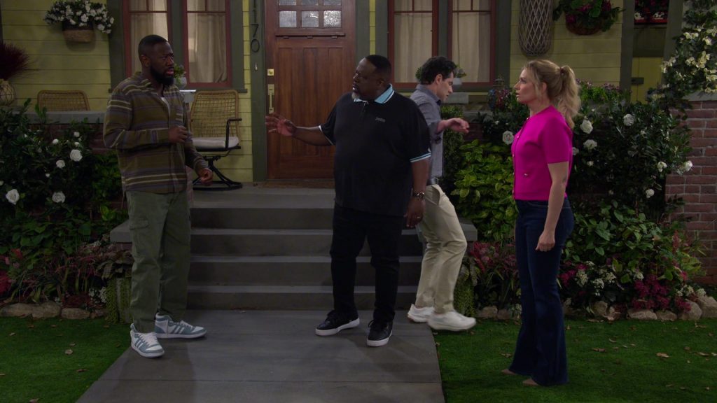 Adidas Sneakers in The Neighborhood S07E15 “Welcome to the Signature Service Loyalty Rewards Program” (2025) (Image 6)