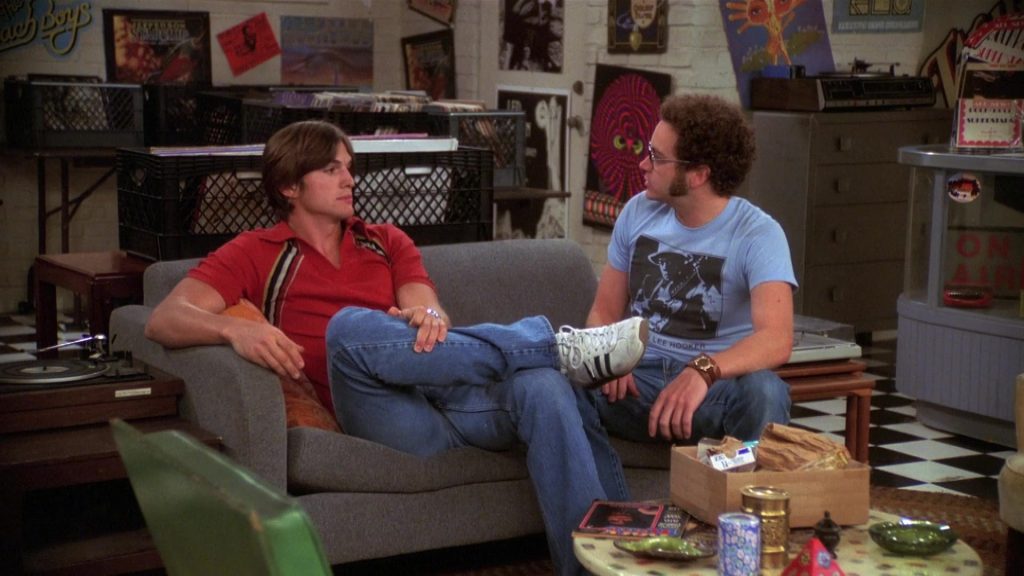 Adidas Sneakers of Ashton Kutcher as Michael Kelso in That '70s Show S08E02 “Somebody to Love” (2005) (Image 1)
