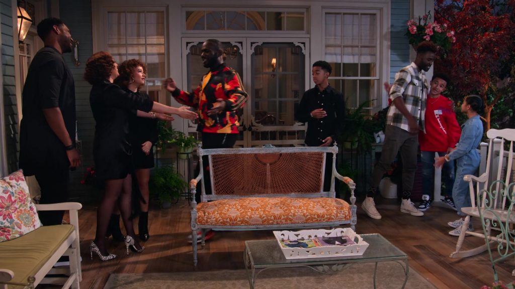 Adidas Sneakers of Cameron J. Wright as Mazzi McKellan in Family Reunion S04E02 “Remember When M'Dear Stole the Show” (2021) (Image 1)