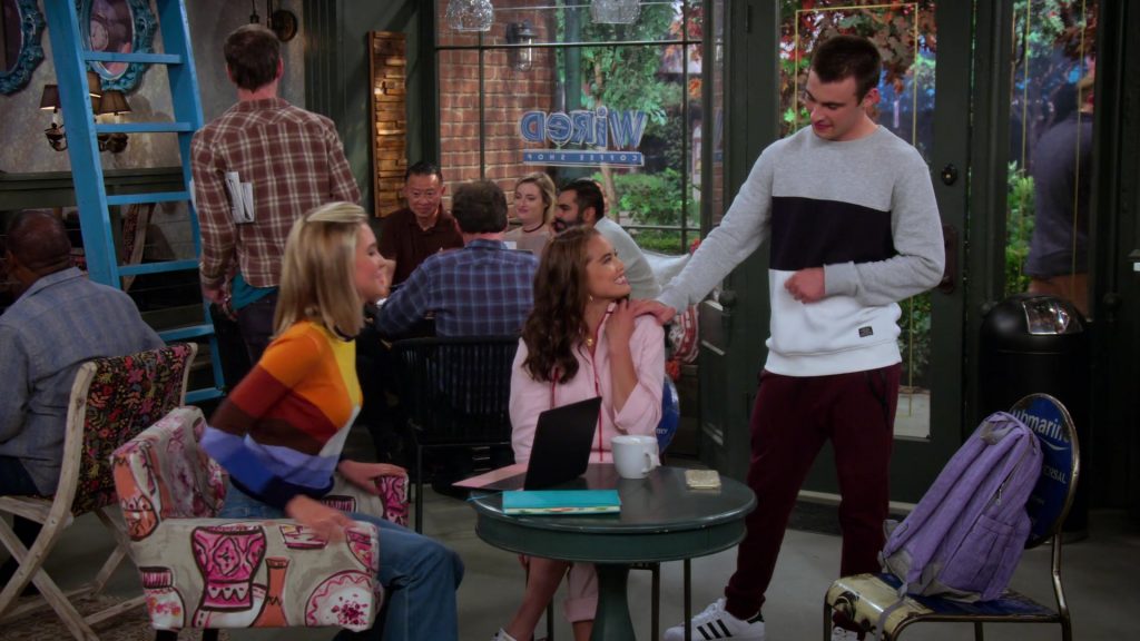 Adidas Sneakers of Gunner Burkhardt as Spencer in Alexa & Katie S04E02 “Rules for Better Barista-ing” (2020) (Image 1)
