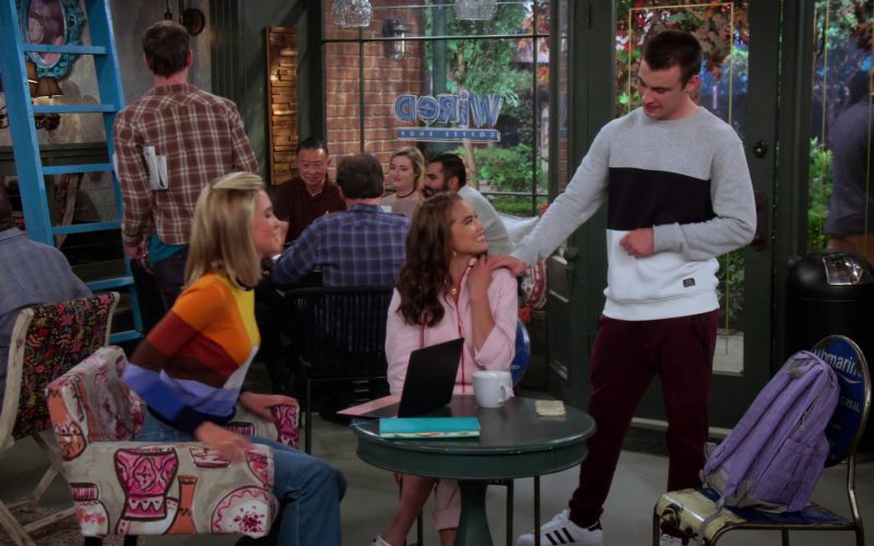 Adidas Sneakers of Gunner Burkhardt as Spencer in Alexa & Katie S04E02 “Rules for Better Barista-ing” (2020) (Image 1)