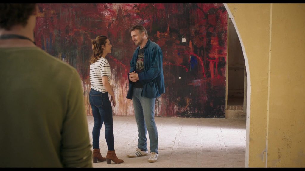 Adidas Sneakers of Liam Neeson in Made in Italy (2020) (Image 2)