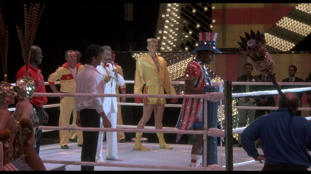 Adidas Sportswear and Boxing Shoes Worn by Dolph Lundgren (Captain Ivan Drago) in Rocky 4 (1985) (Image 4)