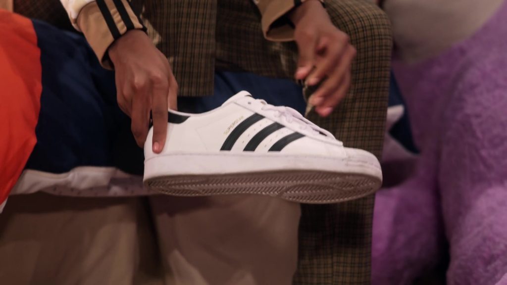 Adidas Superstar Low-Top Athletic Shoe in Family Reunion S04E06 “Remember When Cocoa Did It All” (2021) (Image 1)