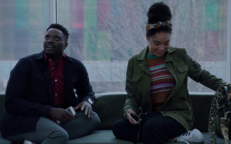 Adidas Superstar Sneakers Worn by Aisha Dee as Kat in The Bold Type S04E13 “Lost” (2020) (Image 1)