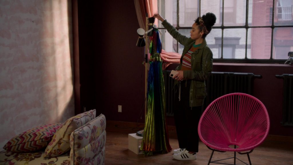 Adidas Superstar Sneakers Worn by Aisha Dee as Kat in The Bold Type S04E13 “Lost” (2020) (Image 4)