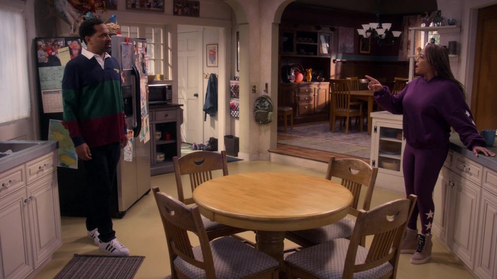 Adidas Superstar Sneakers Worn by Mike Epps as Bennie in The Upshaws S02E02 “Bennie's Woman” (2022) (Image 1)