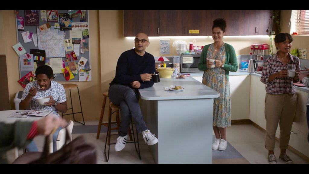 Adidas Superstar Sneakers Worn by Usman Ally as Mohsin Raza in God's Favorite Idiot S01E01 “B-Minus” (2022) (Image 1)